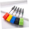 Mipcase 2pcs Manicure Drill Bit for Nail Polishing Tool for Gel Nails Tungsten Grinding for Salon and Home Use view 2