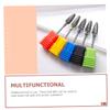 Mipcase 2pcs Manicure Drill Bit for Nail Polishing Tool for Gel Nails Tungsten Grinding for Salon and Home Use view 4