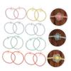 Ipetboom 60pcs Macaron Elastic Hair Ties for Girls Cute Semi Ponytail Holders Charm Design for Daily Wear and Special Occasions view 4