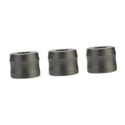 DOITOOL Aluminum Safety Stand Safety Base 3 Pcs Holder Men's Electric Electric for Men Organizer Brush Holder Alloy