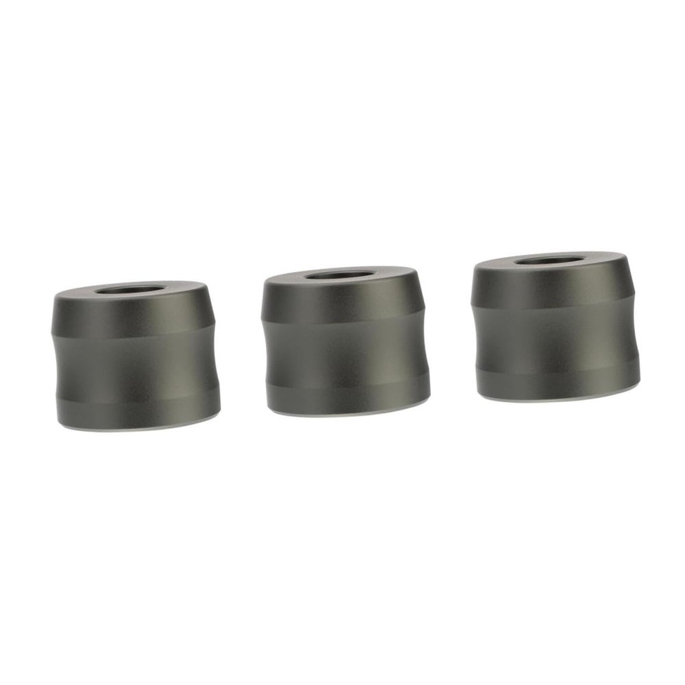 DOITOOL Aluminum Safety Stand Safety Base 3 Pcs Holder Men's Electric Electric for Men Organizer Brush Holder Alloy
