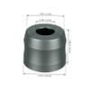 DOITOOL Aluminum Safety Stand Safety Base 3 Pcs Holder Men's Electric Electric for Men Organizer Brush Holder Alloy view 2
