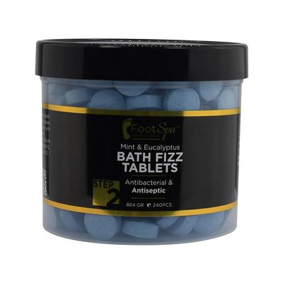 FOOTSPA - Bath Fizz, Mint & Eucalyptus - Relaxing Aromatherapy - 42 Ounces