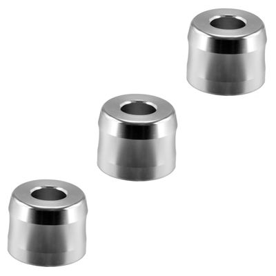 DOITOOL 3 Pcs Holder Base Storage Stand Aluminum Alloy for Home or Travel