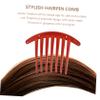 Angoily 20pcs Seven-tooth Clip Comb Wide Tooth Comb for Wet Hair Styling Barrettes and view 4