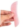 BIUDECO Jade Facial Tools Rose Quartz Board Massage Tool Facial Stone Spa Board view 2