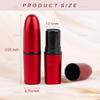 AUEAR, Empty Lipstick Tubes Bullet Shaped Holders Lip Balm Container for DIY (Red, 15 Pack) view 2