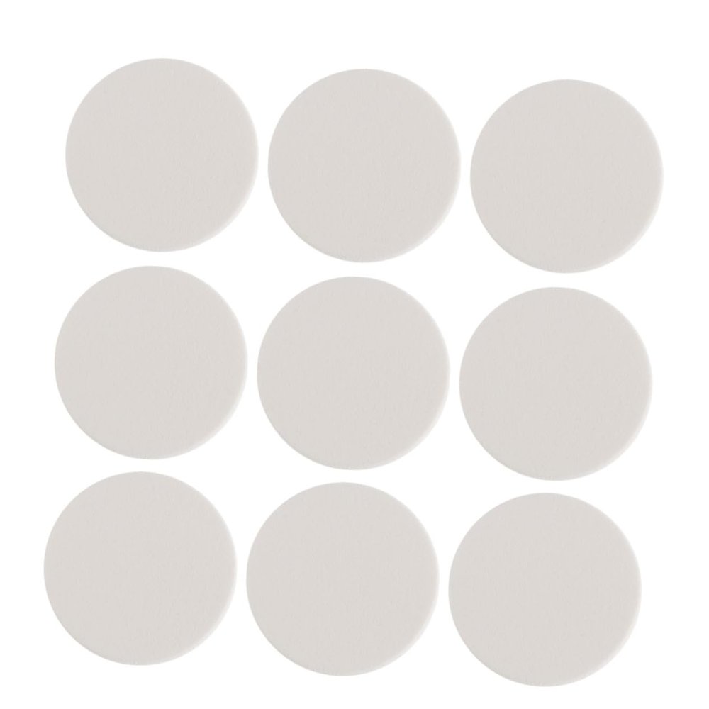 POPETPOP 24pcs Professional Sponge Round Makeup Powder Puff Soft Cotton Pads for Foundation for Home Travel