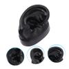 SOLUSTRE 4pcs Realistic Silicone Ear Piercing Practice Model Fake Ear Display Body Piercing Teaching Aid view 2