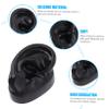 SOLUSTRE 4pcs Realistic Silicone Ear Piercing Practice Model Fake Ear Display Body Piercing Teaching Aid view 4