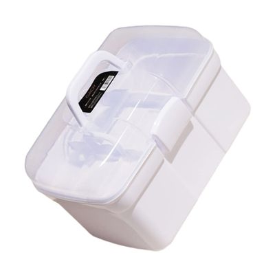 Gogogmee Large-capacity Portable Makeup Box Multifunctional Storage Organizer for Beauty Manicure and Tattoo Supplies Durable Pp Material with Handle Professionals and Travel
