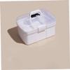 Gogogmee Large-capacity Portable Makeup Box Multifunctional Storage Organizer for Beauty Manicure and Tattoo Supplies Durable Pp Material with Handle Professionals and Travel view 2