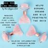 Boho Aromatic This Hippie Girl Gua Sha Glow Roller, Massage Tool Rose Quartz Facial Roller Massager, Sculpting Tool & Mini Face Roller, Dual Gua Sha Tool for Travel view 4