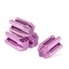 Ipetboom 2pcs Durable Eyeliner Pencil Sharpener Compact Makeup Tool for Pink Eyebrow and Eye Makeup Pencil Sharpener Prevents Breakage and Extends Life view 3