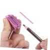 Ipetboom 2pcs Durable Eyeliner Pencil Sharpener Compact Makeup Tool for Pink Eyebrow and Eye Makeup Pencil Sharpener Prevents Breakage and Extends Life view 4