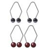 2 Pairs Dimple Makers,Stainless Steel Dimple Trainer Face Smile Natural Anti-rust Dimple Makers Unisex Accessories D view 1
