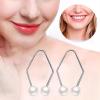 2 Pairs Dimple Makers,Stainless Steel Dimple Trainer Face Smile Natural Anti-rust Dimple Makers Unisex Accessories D view 2