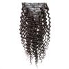 ELIHAIR Seamless Clip In Hair Extensions for Women Human Hair Invisible Natural Hair 160g 7pcs/pack 30inch Deep Wave Natural Color view 3