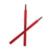 balacoo 2pcs Retractable Lip Brush with Premium Nylon Fiber Portable Makeup Tool for Lipstick Application Compact Design for Travel for Daily Use and Beauty Salons Red view 2