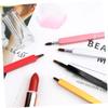 balacoo 2pcs Retractable Lip Brush with Premium Nylon Fiber Portable Makeup Tool for Lipstick Application Compact Design for Travel for Daily Use and Beauty Salons Red view 3