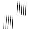 Balacoo 10 Pcs Silicone Lip Brush Lipstick Applicator Eyeshadow Sponge Applicator Cosmetics Cosmetic Lipstick Brush Nose Black Eyeshadow Eye Shade The Face Silicone Makeup, 14.5x0.5cm view 1