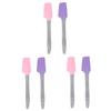 Balacoo 6 Pcs Silicone Wax Spatula Makeup Spatula Large Hard Wax Sticks Make up for Face Silicone Wax Scraper Wax Spatulas Waxing Sticks Hair Removal Stick Non Stick, 18.8x3.4cm view 1