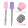 Balacoo 6 Pcs Silicone Wax Spatula Makeup Spatula Large Hard Wax Sticks Make up for Face Silicone Wax Scraper Wax Spatulas Waxing Sticks Hair Removal Stick Non Stick, 18.8x3.4cm view 2