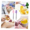 Balacoo 6 Pcs Silicone Wax Spatula Makeup Spatula Large Hard Wax Sticks Make up for Face Silicone Wax Scraper Wax Spatulas Waxing Sticks Hair Removal Stick Non Stick, 18.8x3.4cm view 3