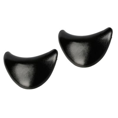 balacoo 2pcs Neck Rest Cushion for Hair Washing Ergonomic Shampoo Pillow for Beauty Salons and Comfortable Neck Support for Hair Salon Sinks Design Black