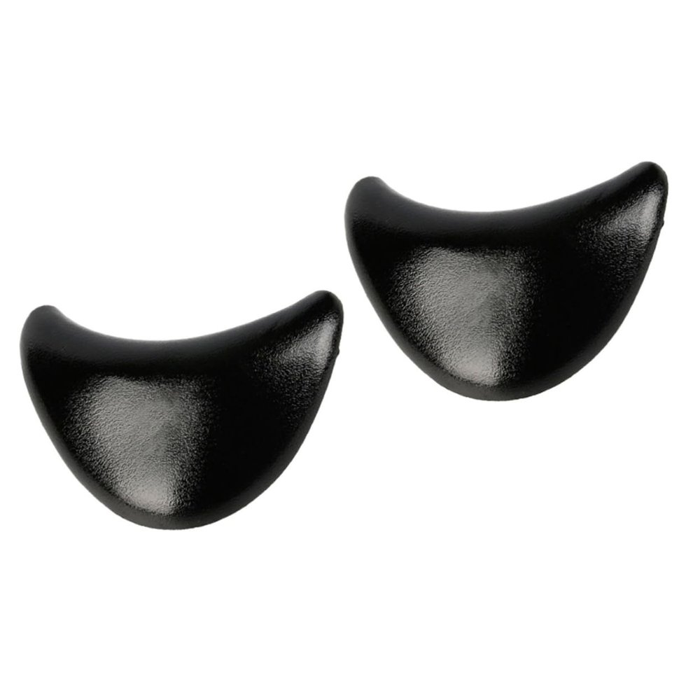 balacoo 2pcs Neck Rest Cushion for Hair Washing Ergonomic Shampoo Pillow for Beauty Salons and Comfortable Neck Support for Hair Salon Sinks Design Black