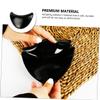 balacoo 2pcs Neck Rest Cushion for Hair Washing Ergonomic Shampoo Pillow for Beauty Salons and Comfortable Neck Support for Hair Salon Sinks Design Black view 3