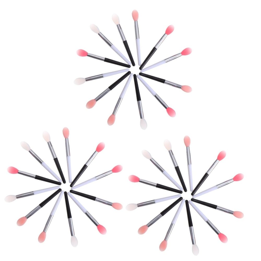 balacoo 36pcs Quality Silicone Lip Brush Makeup Applicator Lip Mask Applicator Small Makeup Brush Kit for Beginners Professionals