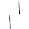 balacoo 2pcs Retractable Lip Brush Nylon Fiber Portable Makeup Brush Metal Tube Lip Tint Matte Applicator view 1