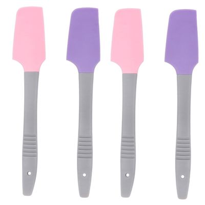 Balacoo 4 Pcs Silicone Wax Spatula Make up for Face Waxing Sticks Silicone Spatulas Waxing Craft Sticks Silicone Scraper Silicon Spatulas Depilatory Wax Cosmetic, 18.8x3.4cm