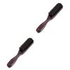 Balacoo 2 Pcs Long Handle Beard Brush Beard Brush for Men Shaving Brush Mens Combs for Hair Beard Care Brush Personal Care Accessory Face Cleaner Brush Hair Dryer Brush Wood Household, 21.5x4cm view 1