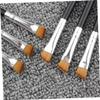 balacoo 20pcs Brush Eyebrow Wooden Handle Travel Makeup Brushes Brow Makeup Tool Compact and Practical for Home Use view 3