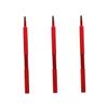 balacoo 3pcs Retractable Lip Brush Nylon Fiber Lip Brush Portable Makeup Brush Lip Lipstick Applicator Makeup Lip Brush Makeup Tool Kit Handy Lip Brush Earth Tones Plate, 9.3*1cm, Red view 1
