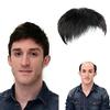 13X14 Light Man for Hair Toppers Natural Short Human Hair for Hair Loss Black Machine Made One Piece Four Clips (Natural 16x18) view 3
