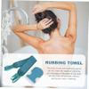 Angoily 4pcs Body Exfoliator Glove Spa Bath Back Scrubber Skin Massage Back Shower Gloves view 3