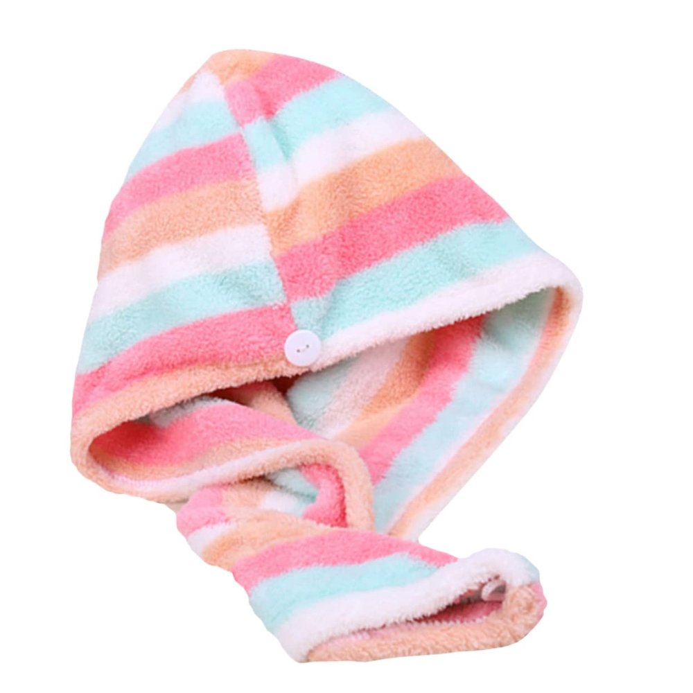 Angoily Thick Hair Drying Cap Quick Dry Hair Wrap Hair Towel Natural Dry for Long Hair