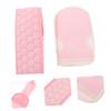 Angoily 4pcs Heavy Exfoliating Gloves Bath Mitts Adult Exfoliating Scrubber Spa Massagers view 2