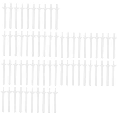 Angoily 330pcs Superior Pp Material Smooth Surface Nose Hair Wax Applicators Hair Removal Wax Sticks for Daily Cleaning
