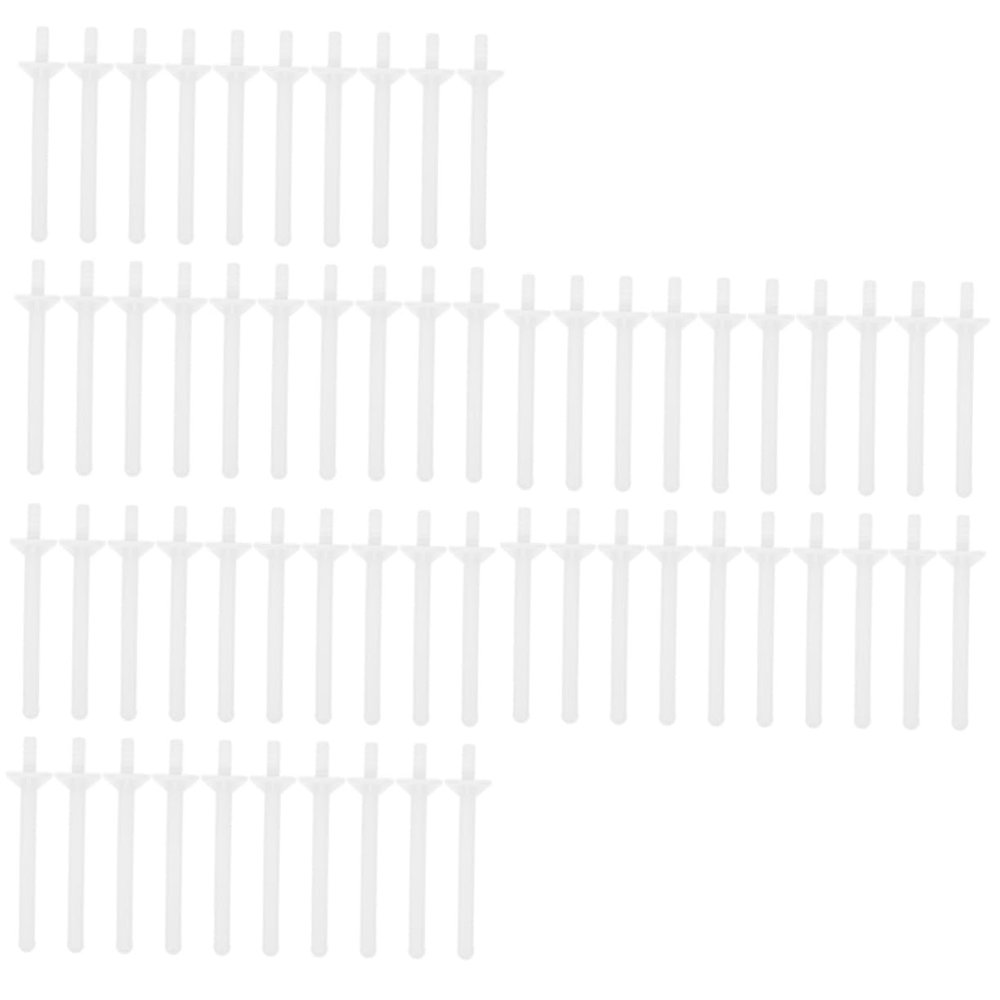 Angoily 330pcs Superior Pp Material Smooth Surface Nose Hair Wax Applicators Hair Removal Wax Sticks for Daily Cleaning