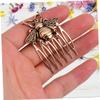 Angoily 4pcs Vintage Bee Hair Combs Alloy Bridal Accessories for Weddings Elegant Antique Insert Headwear for Parties and Banquets view 4