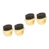 Angoily 4pcs Men Beard Brush Handheld Grooming Tool for Beard and Hair Soft Boar Bristle Design for Home and Barber Use for Cleaning Broken Hair and Styling view 1