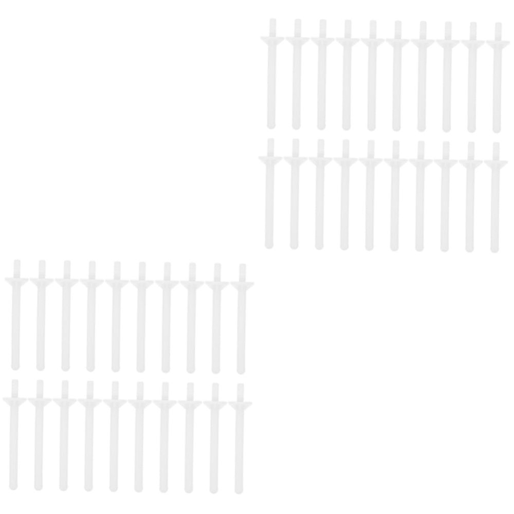 Angoily 220pcs Nose Hair Removal Wax Sticks Disposable Wax Wands for Threading Smooth Pain