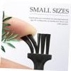 Angoily 90pcs Professional Beard Razor Cleaning Brush Mini Gap Plastic for Keyboard Fans Car Dashboard Shaver view 2