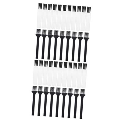 Angoily 60pcs Razor Cleaner Mini Cleaning Brush Barber Blade Cleaning Brush Shaver Cleaner Multipurpose