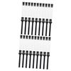 Angoily 60pcs Razor Cleaner Mini Cleaning Brush Barber Blade Cleaning Brush Shaver Cleaner Multipurpose view 1