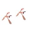 Angoily 2pcs Makeup Accessories Eyelash Curler Mini Eyelashories Skid Handle Safe for Eyes Fashion Look view 1